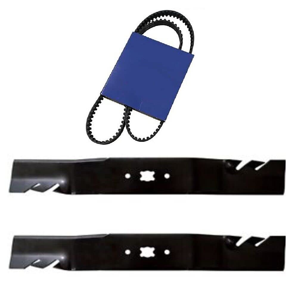 Cub Cadet CC760ES CC76 33-Inch Mulching Blade & Deck Belt Kit - Replacement for 754-04136 & 942-04154 - Perfect for Lawn Mowing & Yard Maintenance