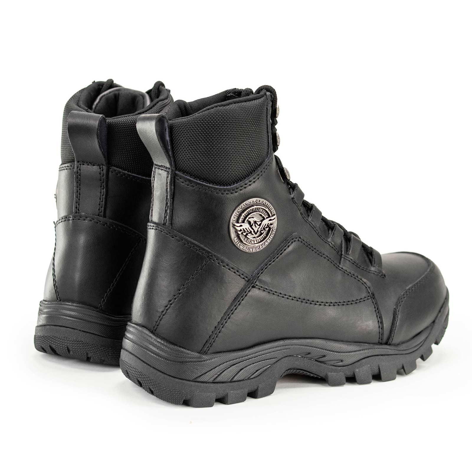Milwaukee Leather Men's Military Tactical Boots - Durable Combat & Work Boots for Outdoor, Hiking & Tactical Use