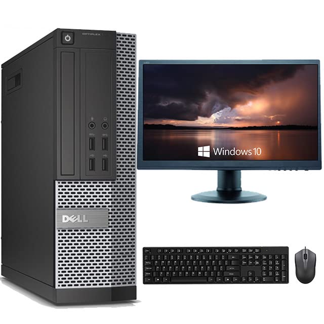 OptiPlex SFF Gaming Desktop PC - Intel i7 3770, 16GB RAM, 256GB SSD + 1TB HDD, GT710 2GB GPU, 22