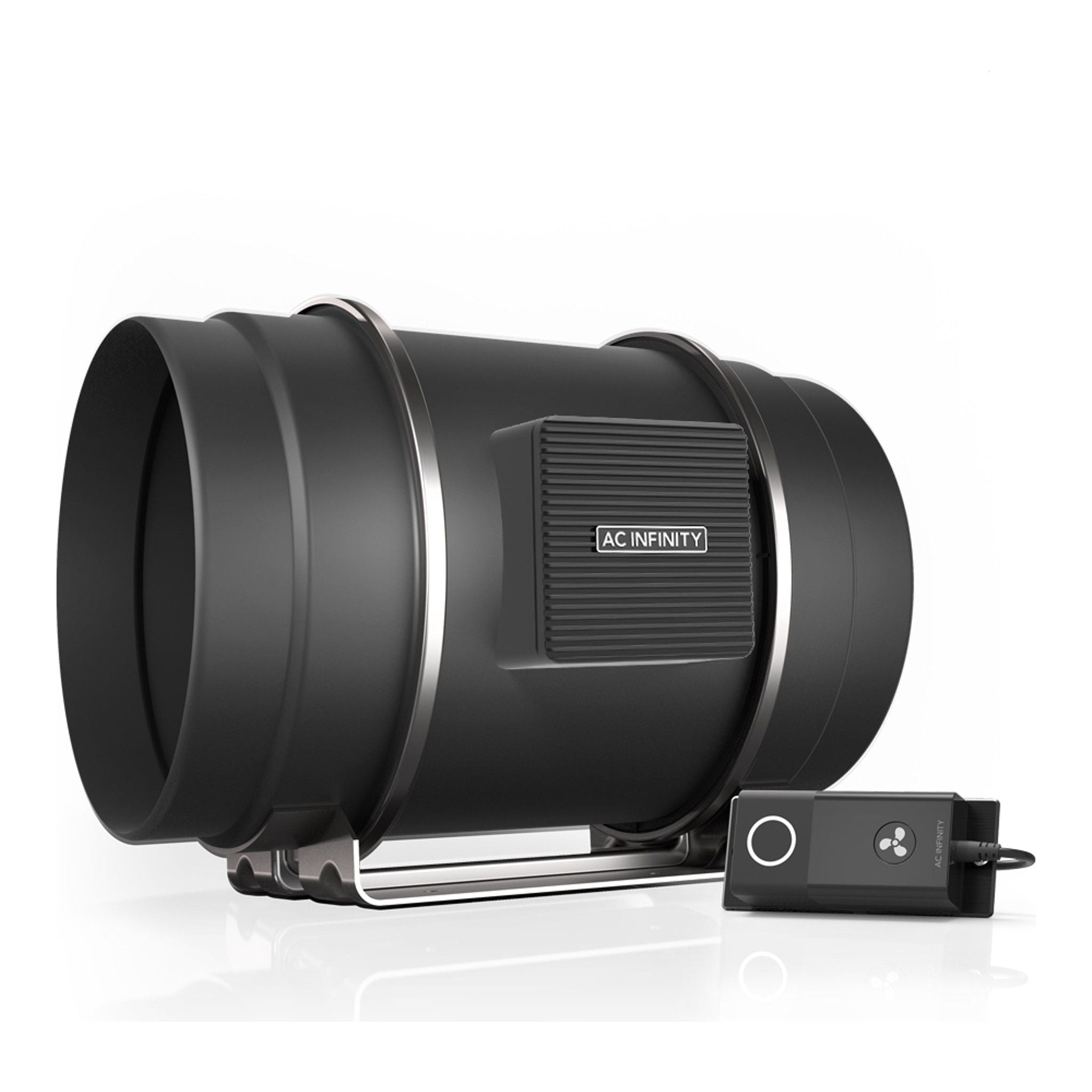 AC Infinity Cloudline S8 8-Inch Inline Duct Fan with Speed Controller - Quiet Ventilation for Grow Tents, Hydroponics & Home HVAC Systems