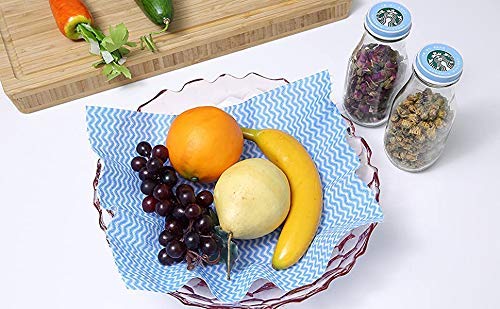 Alokrupswam Bulk Paper Towels Roll - 100% Non-Woven Reusable Cleaning Cloths for Kitchen, Dishes & Household Cleaning | Eco-Friendly Dish Towels & Napkins (Random Colors, 1 Roll) - Perfect for Spills, Counter Wiping & Dish Drying