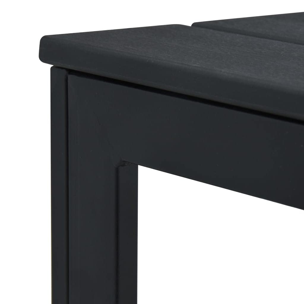 Modern Black Coffee Table 30.7
