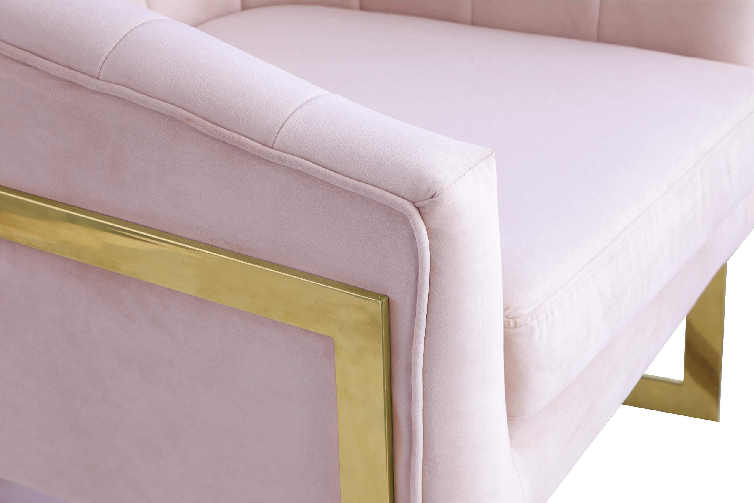 Best HX10 Accent Chair by Master Furniture - Modern Pink Lounge Chair for Living Room, Bedroom & Office - Comfortable Reading Chair with Soft Cushions