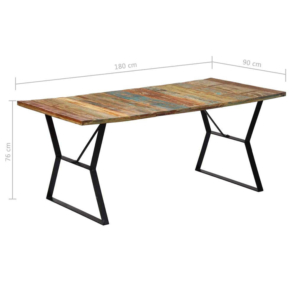 Minimalist Solid Wood Pub Table - 70.8x35.4x29.9 Inches Reclaimed Wood Bar Table for Bistro, Coffee Shop & Restaurant Dining - Durable & Stylish for Commercial & Home Use