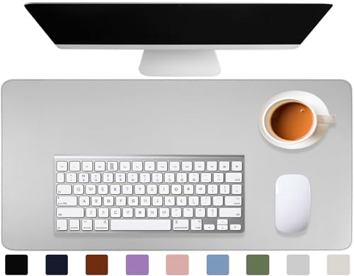 Gray Desk Mat