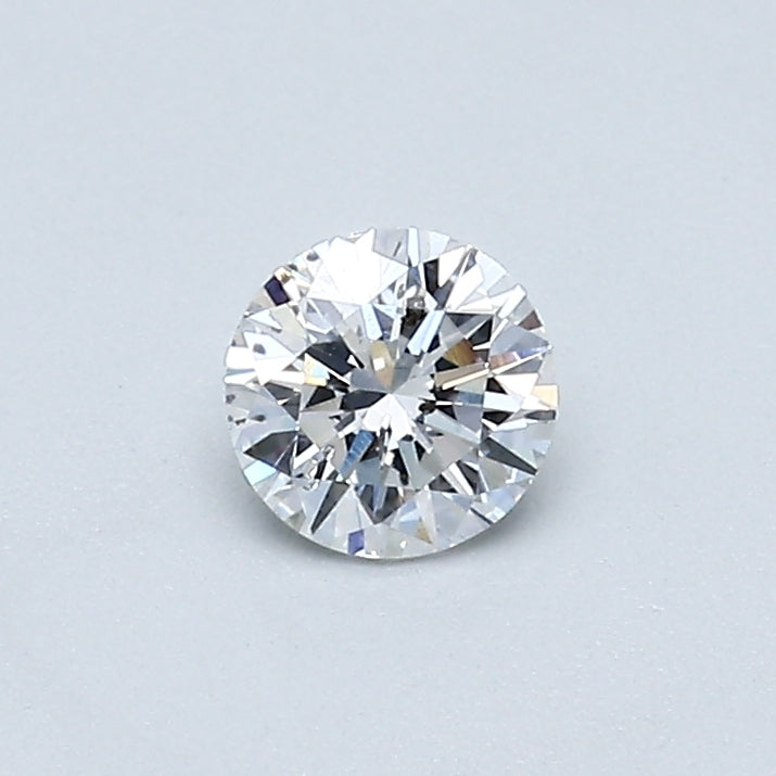 0.34 Carat Round Brilliant Diamond - D Color SI2 Clarity | Ideal for Engagement Rings, Wedding Bands & Anniversary Gifts