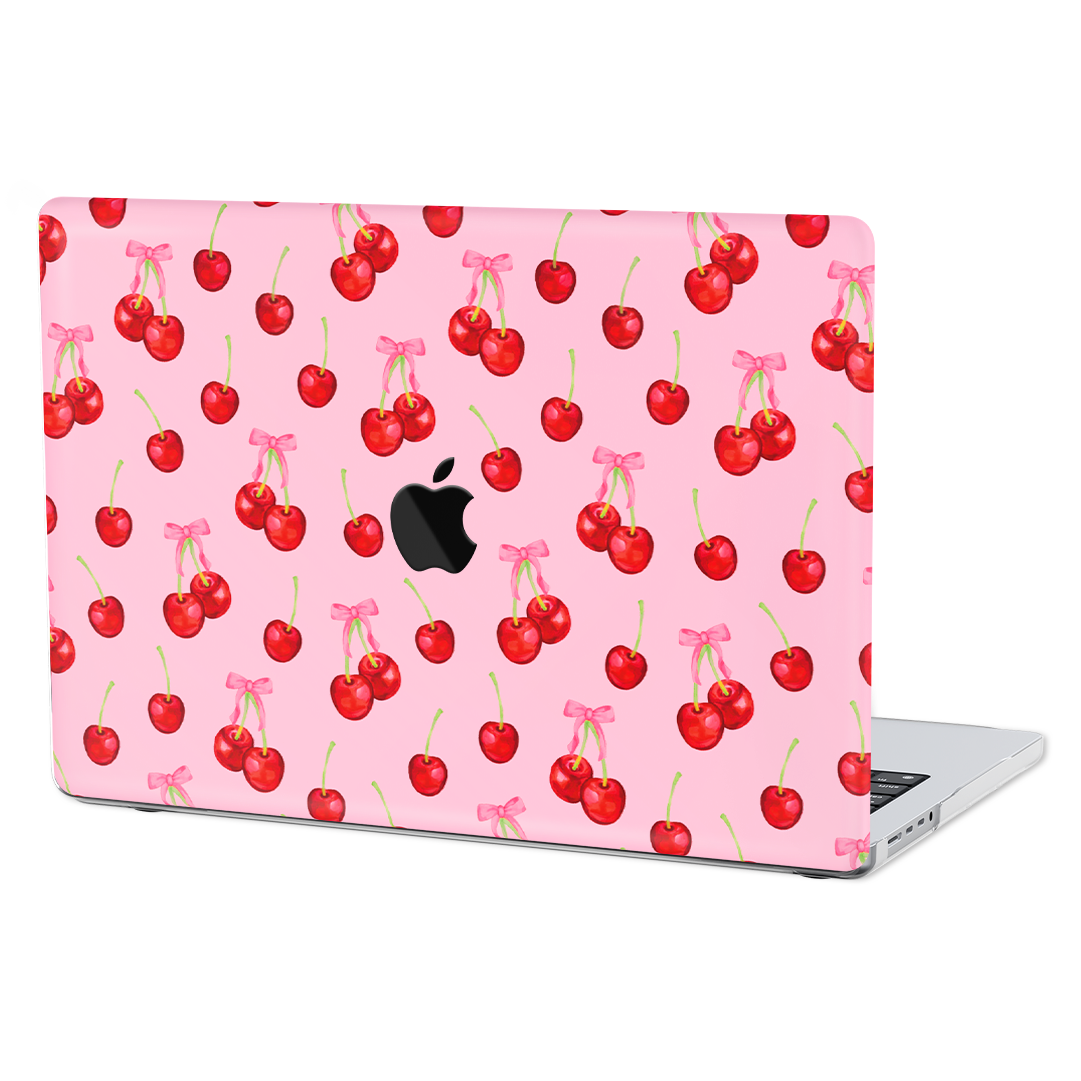 Premium MacBook Case with Sweet Cherry Design - Durable & Stylish Laptop Cover for MacBook Air/Pro - Perfect for Work, Travel & School Protection