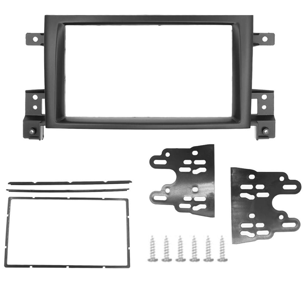 2005-2014 Suzuki Grand Vitara Double Din Radio Fascia Panel - 173x98mm Stereo Mounting Kit for GPS & Autoradio Installation | Perfect for Car Audio Upgrades & Dashboard Modifications