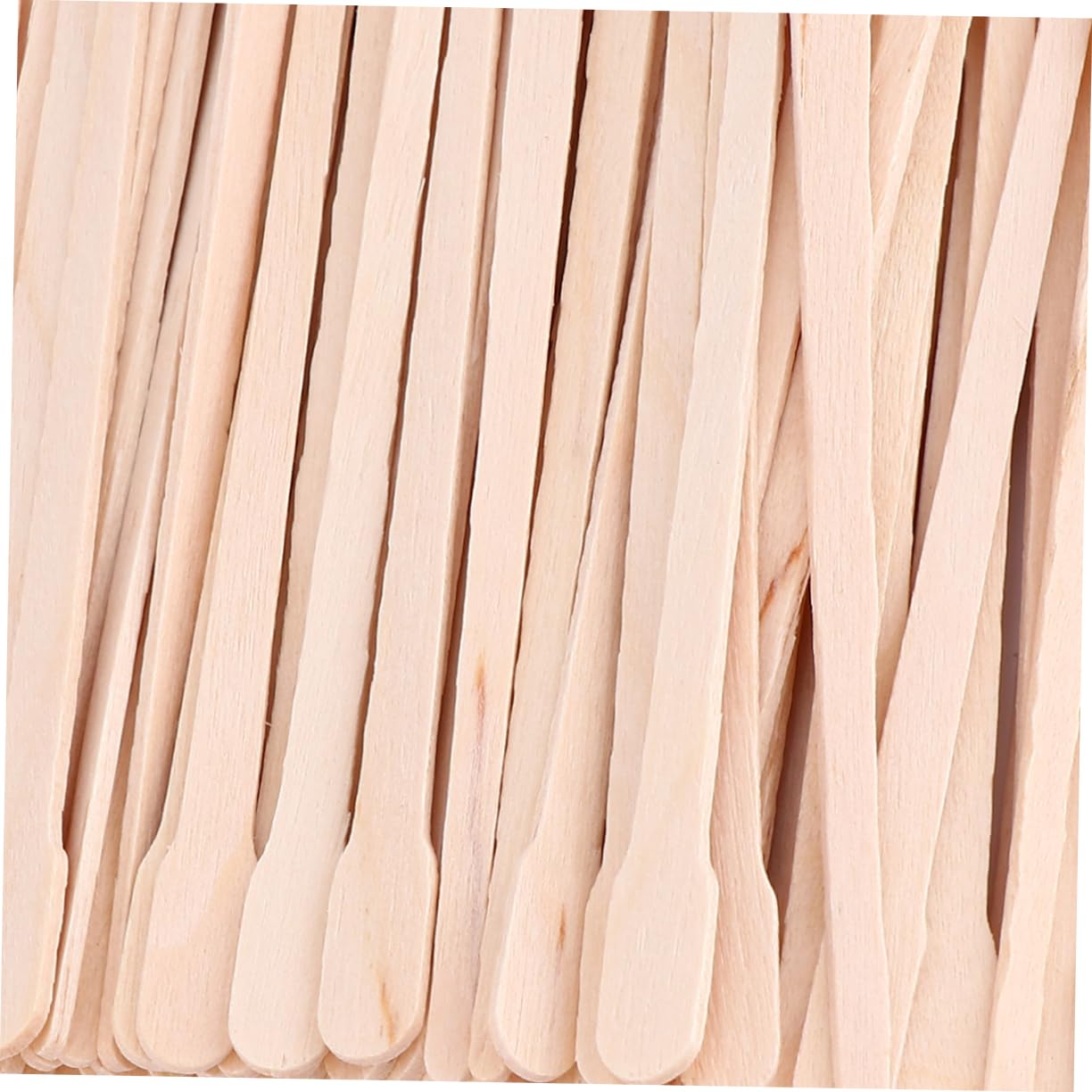 600pcs Hair Removal Waxing Kit - Wooden Wax Applicator Sticks, Wax Spatulas & Lotion Scraper for Face & Body - Perfect for DIY Waxing, Salon Use & At-Home Hair Removal Treatments