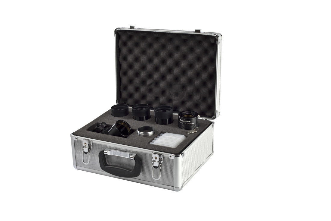 2-Piece Eyepiece and Filter Kit (94305) for Telescopes - Enhance Stargazing & Astronomy Observations