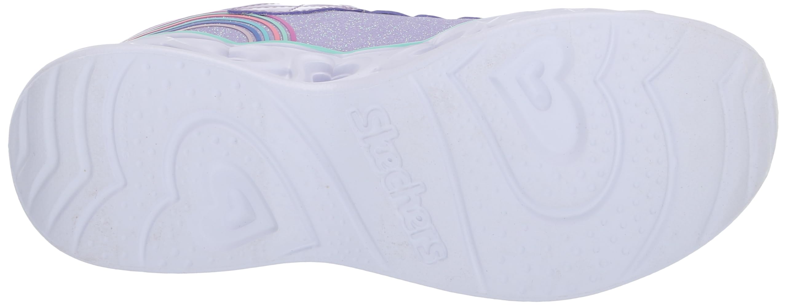 Skechers Kids' Heart Lights Sneakers - Light Up Shoes with Retro Heart Design for Girls & Boys | Perfect for School, Play & Nighttime Safety