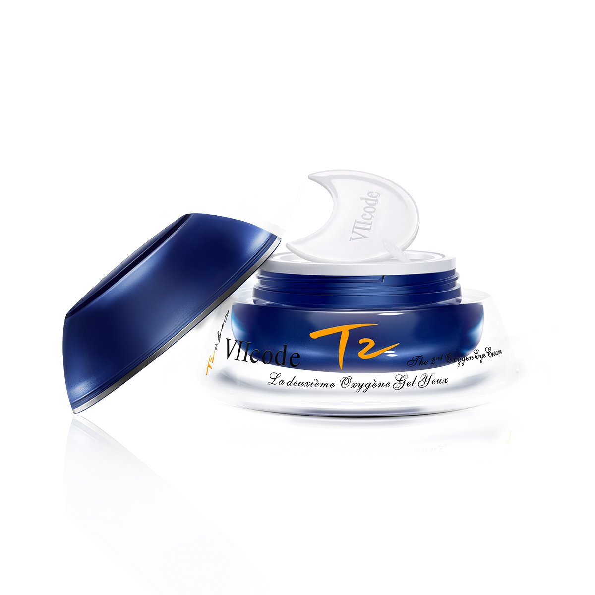 T2 O2.5 Oxygen Eye Cream for Dark Circles & Wrinkles - Anti-Aging Treatment Reduces Puffiness, Crow's Feet, Fine Lines & Under Eye Bags | Brightening & Hydrating Eye Care for Day & Night Use