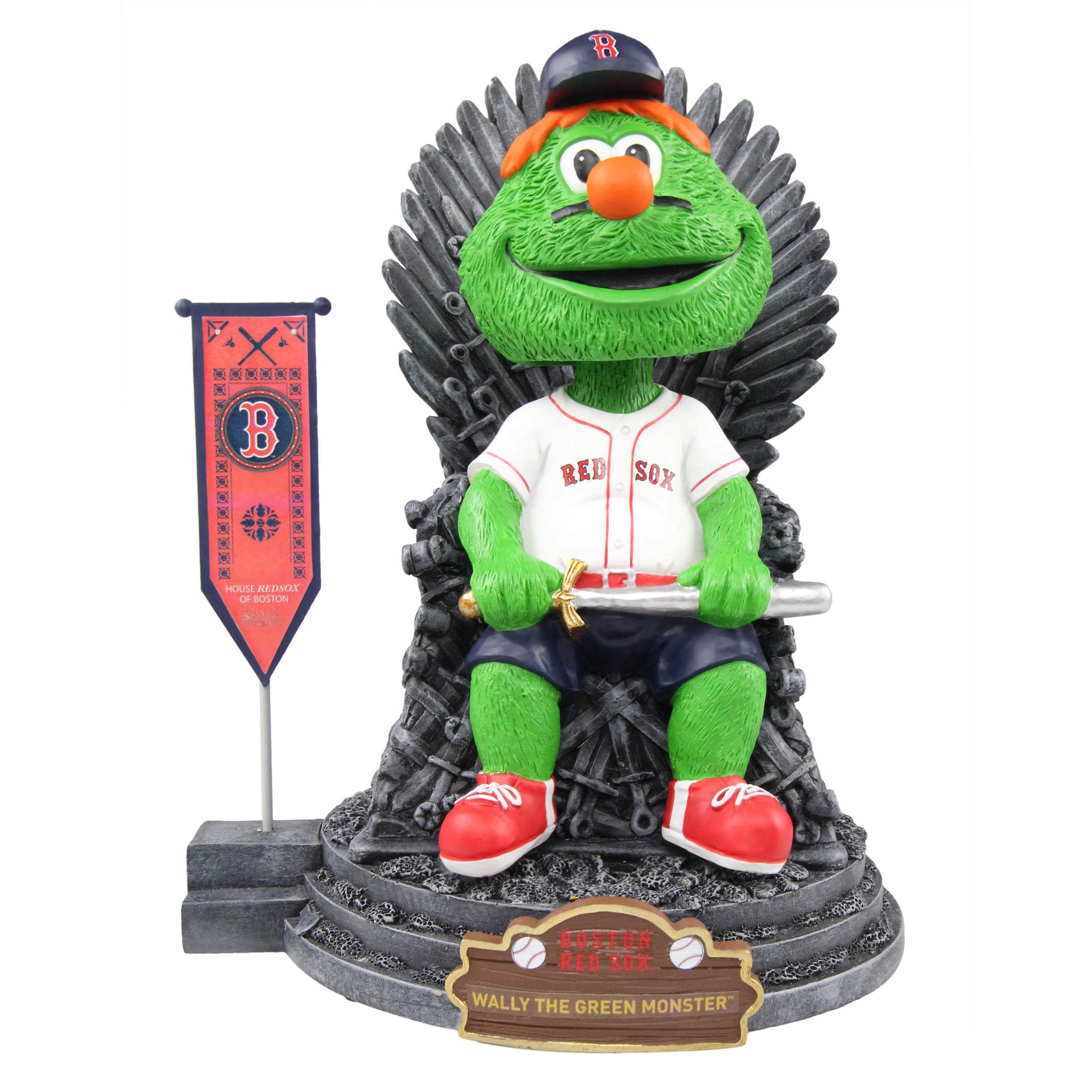 Boston Red Sox Game of Thrones Iron Throne Bobblehead - Officially Licensed MLB Collectible for Baseball & GOT Fans - Perfect for Home Display, Sports Memorabilia Collections & Fantasy Decor
