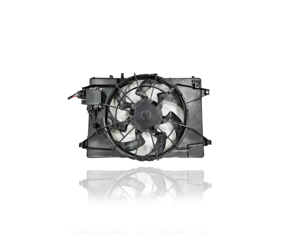 Hyundai Ioniq & Kia Niro Hybrid Engine Cooling Fan Assembly Replacement (2017-2022) - OEM 25380G2000 Compatible - Perfect for Overheating Prevention & Climate Control System Repair