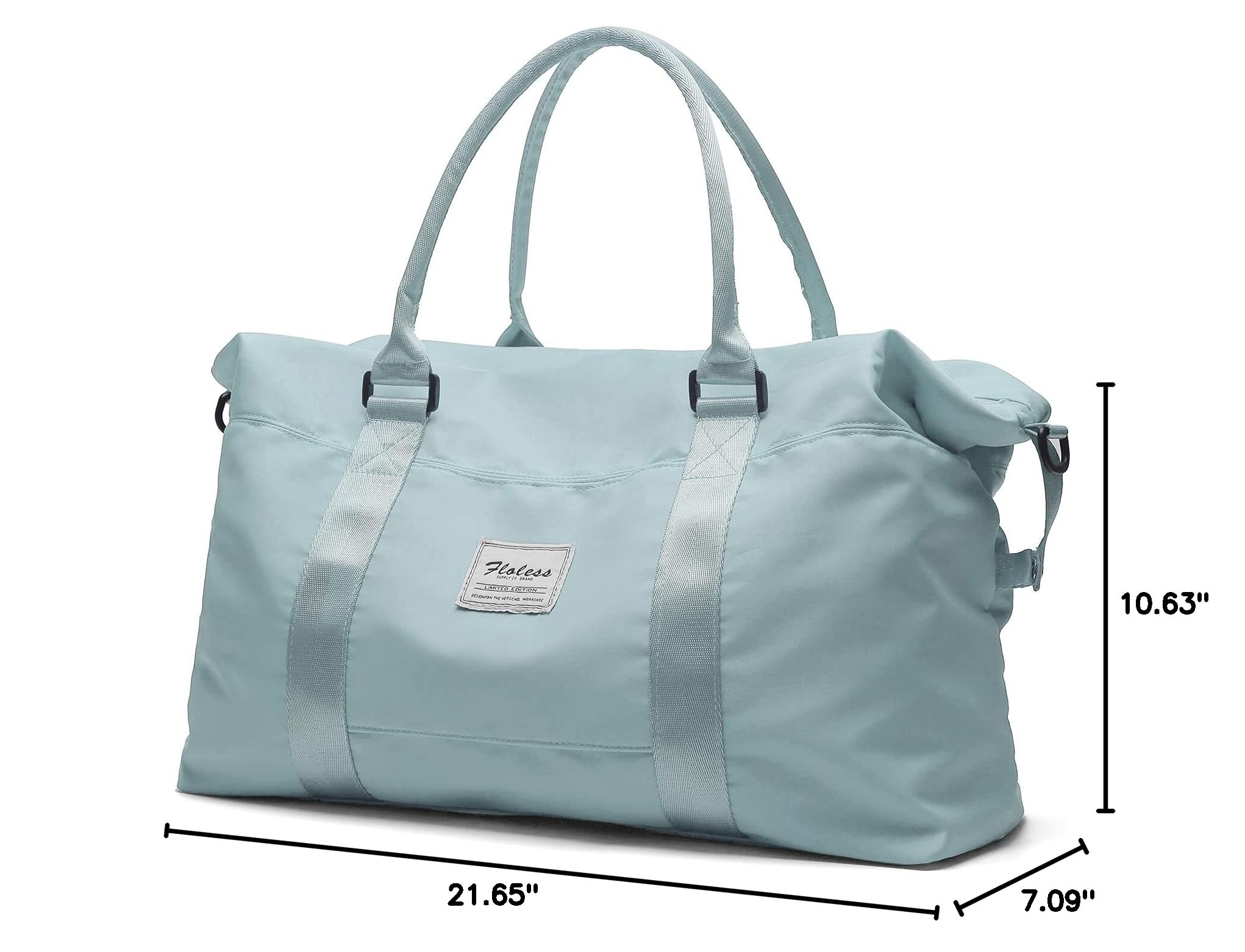 Best Travel Duffel Bag for Women - Lightweight Sports Tote Gym Bag & Shoulder Weekender Overnight Bag - Perfect for Gym, Yoga, Travel and Weekend Getaways