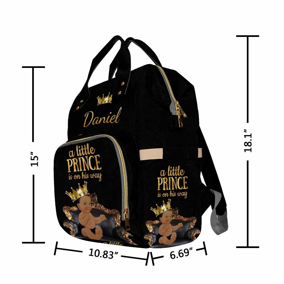 Custom Personalized Diaper Backpack - Unisex Baby Changing Bag for Travel, Hiking & Camping | Stylish & Functional Diapering Daypack for Parents | Perfect for Outings, Work & Everyday Use