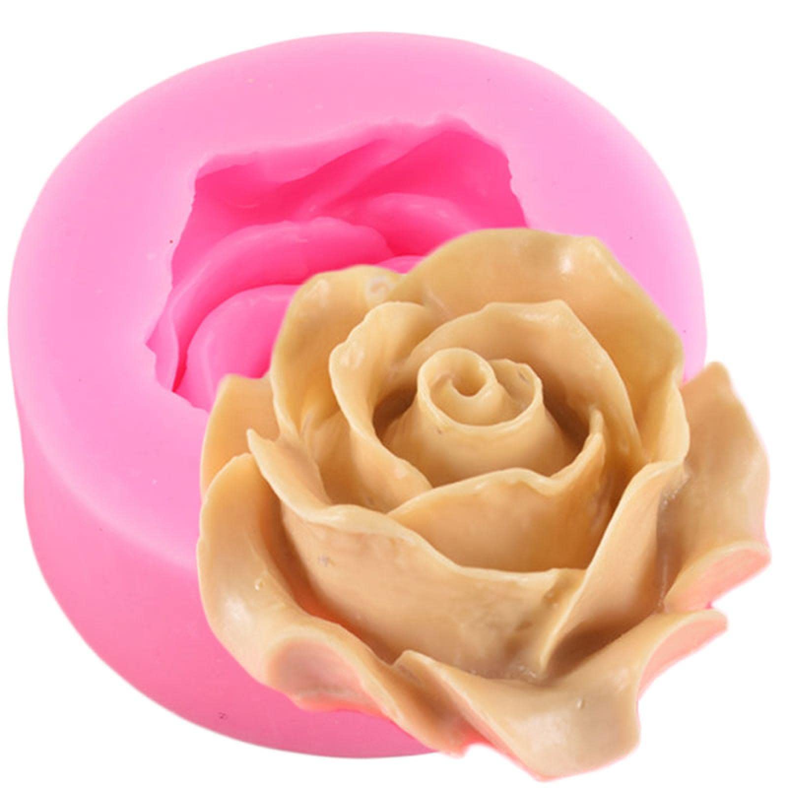 Premium Silicone Baking Mold Set - Lilac Rose, Lily & Daisy Fondant Molds for Cake Decorating, Handmade Soap Making, Chocolate & Candle Crafting | Perfect for Wedding, Birthday & DIY Home Decor
