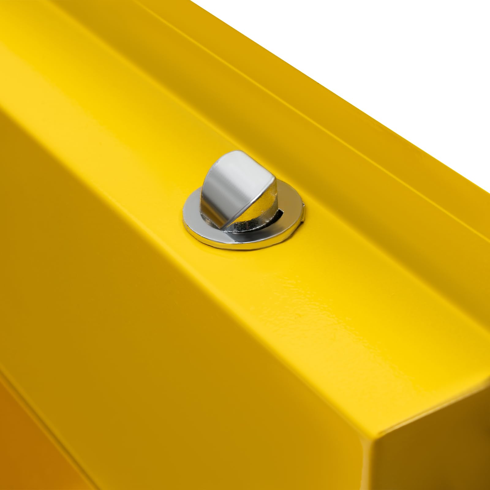 4 Gallon Yellow Flammable Safety Storage Cabinet - Adjustable Shelf for Home & Industrial Use