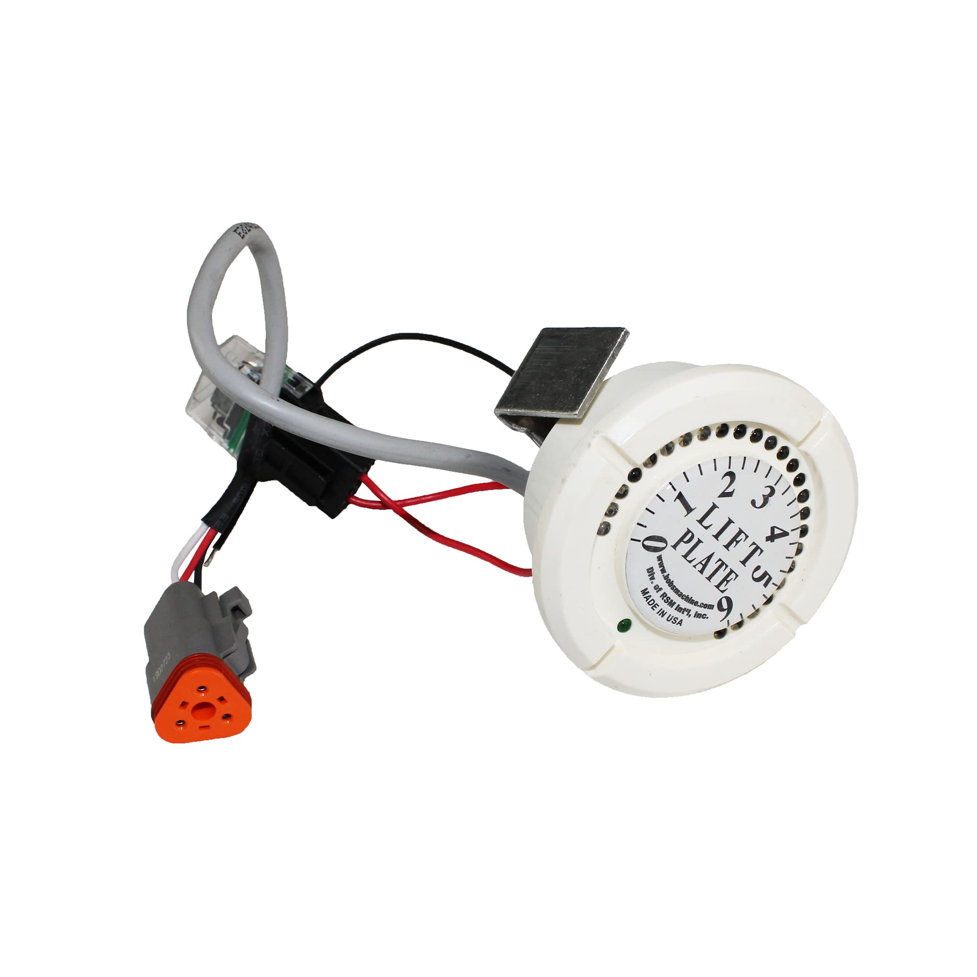 Bob's Machine 110-350000 Hydraulic Jack Plate Gauge - White | Boat Outboard Motor Trim Control | Perfect for Marine & Fishing Boats