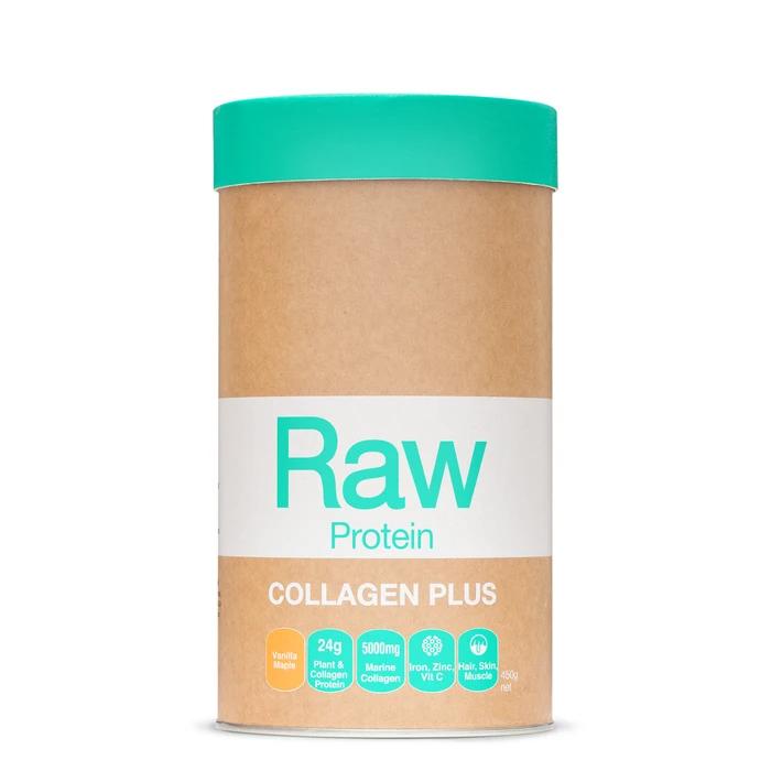 Amazonia Raw Collagen Protein Powder - Vanilla Maple Flavor for Smoothies, Coffee & Baking | Grass-Fed, Keto & Paleo Friendly