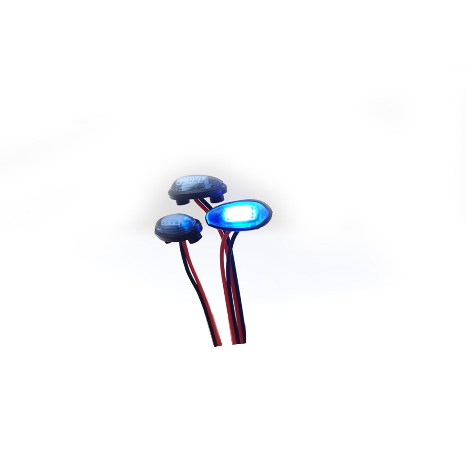 Upgraded LED Side Skirts Light Marker Lamps for 1/14 Tamiya 56323 RC Tractor Truck Dump Car - Unique Custom Accessory for Enhanced Night Visibility & Realistic Truck Simulation