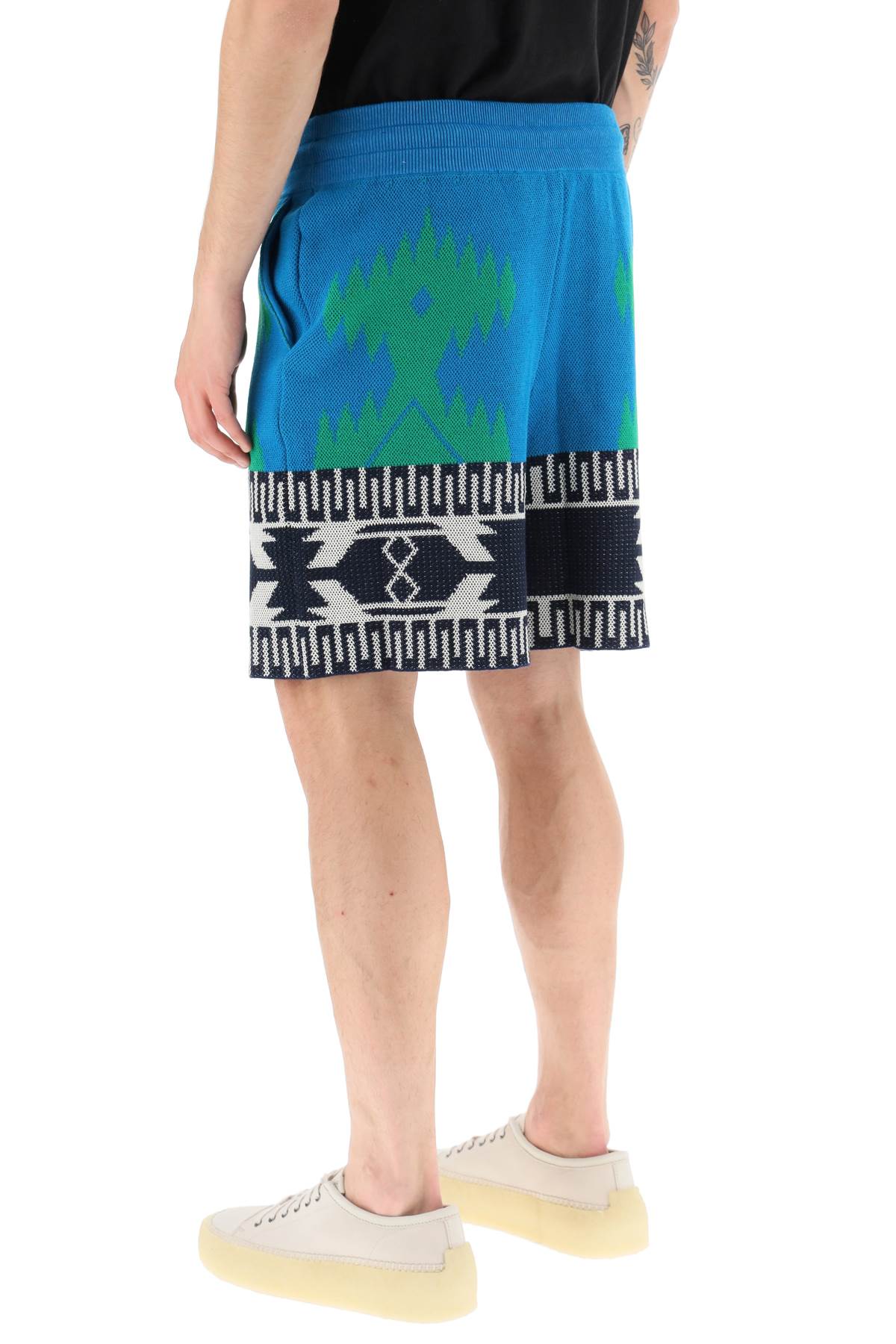 Alanui Jacquard Cotton Icon Shorts - Stylish & Comfortable Summer Shorts for Men & Women | Perfect for Beach, Travel & Casual Wear