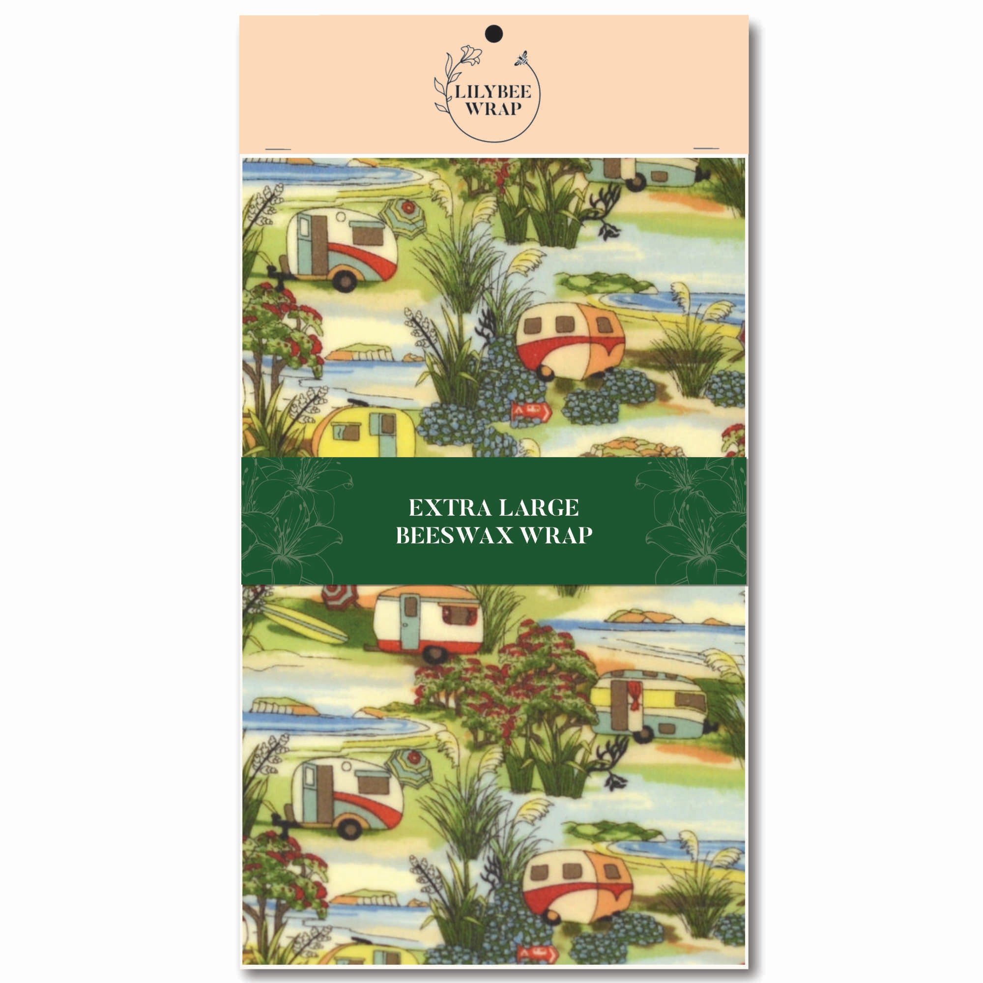 Eco-Friendly Beeswax Food Wraps - Reusable Sustainable Kitchen Storage for Cheese, Fruits & Snacks | Perfect for Picnics, Lunch Boxes & Zero Waste Living
