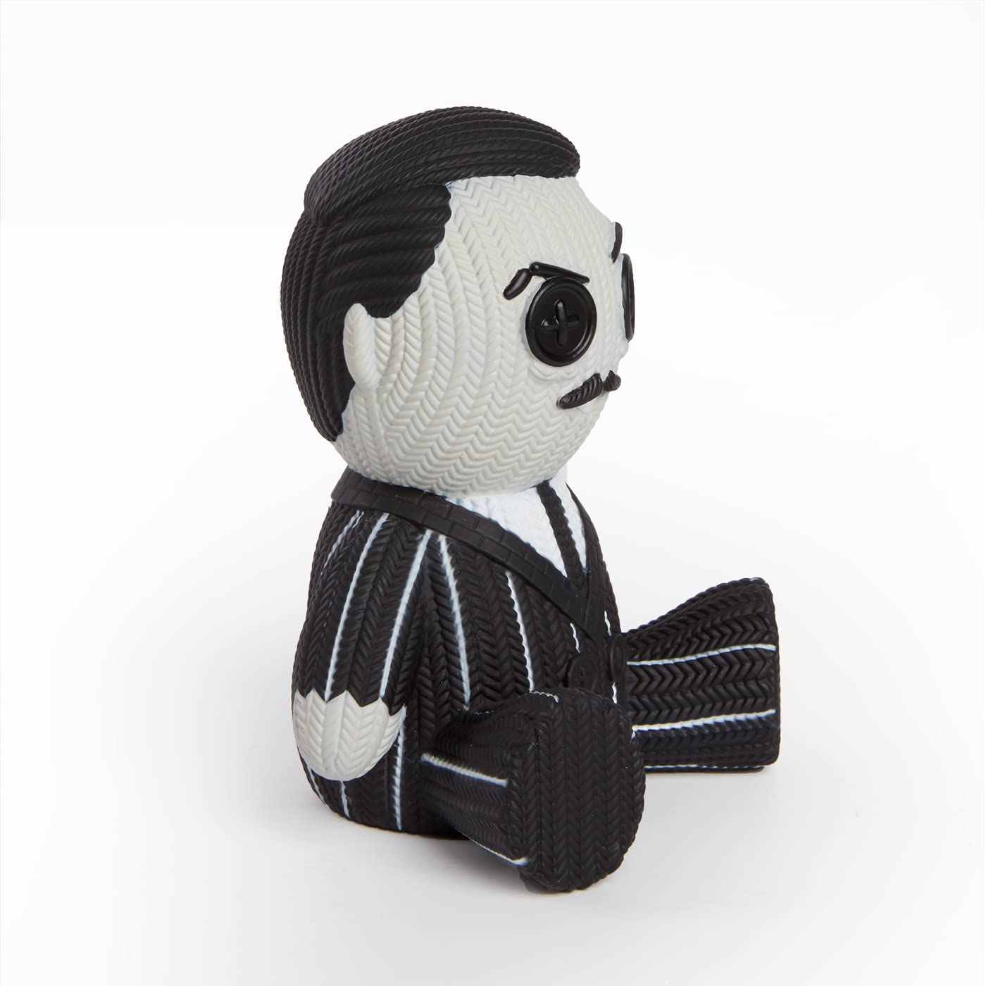 Handmade Robot-Crafted Gomez Addams Family Collectible Figurine #058 - Perfect for Horror Fans, Movie Memorabilia & Home Decor