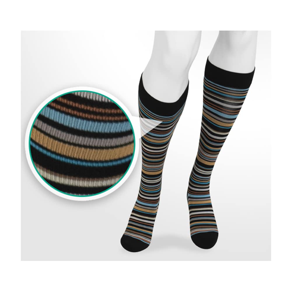 Juzo Power Vibe Premium Compression Socks 15-20 mmHg for Men & Women - Ideal for Running, Travel & Circulation Support