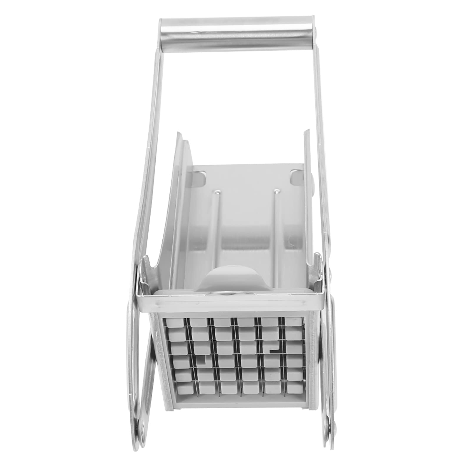 Premium Stainless Steel French Fry Cutter - 10 x 5 Inch Potato Chip Maker, Vegetable Chopper & Dicer for Home Kitchen - Perfect for Making Crispy Fries, Veggie Sticks & Salad Prep
