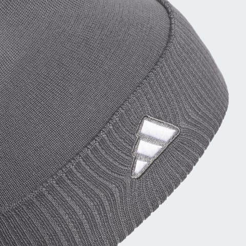 Adidas Unisex Solid Cupped Pom Beanie - Warm Winter Hat for Men & Women - Perfect for Skiing, Snowboarding & Outdoor Activities