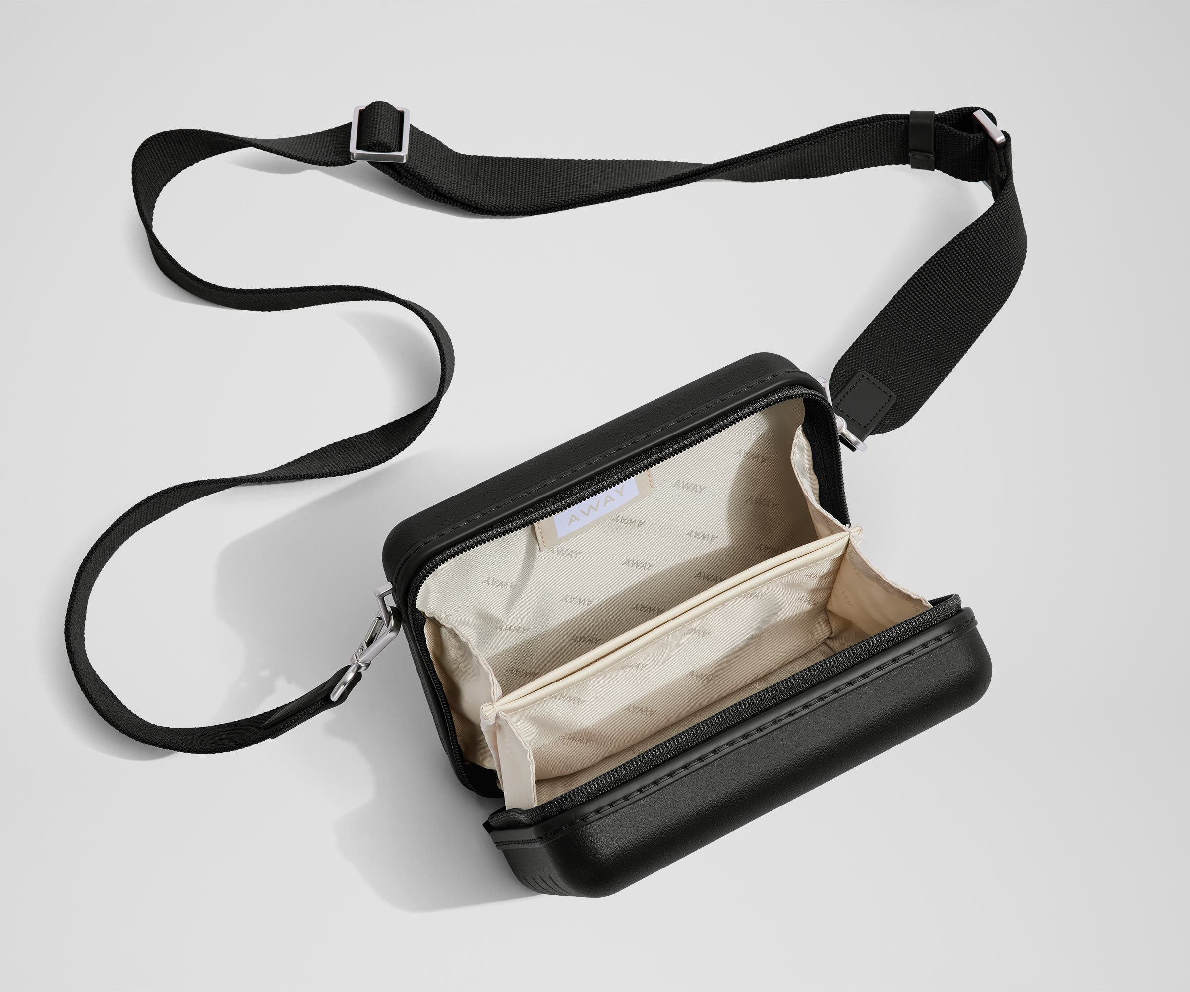 Jet Black Mini Crossbody Bag for Women - Stylish & Compact Purse for Everyday Use, Travel, and Date Nights
