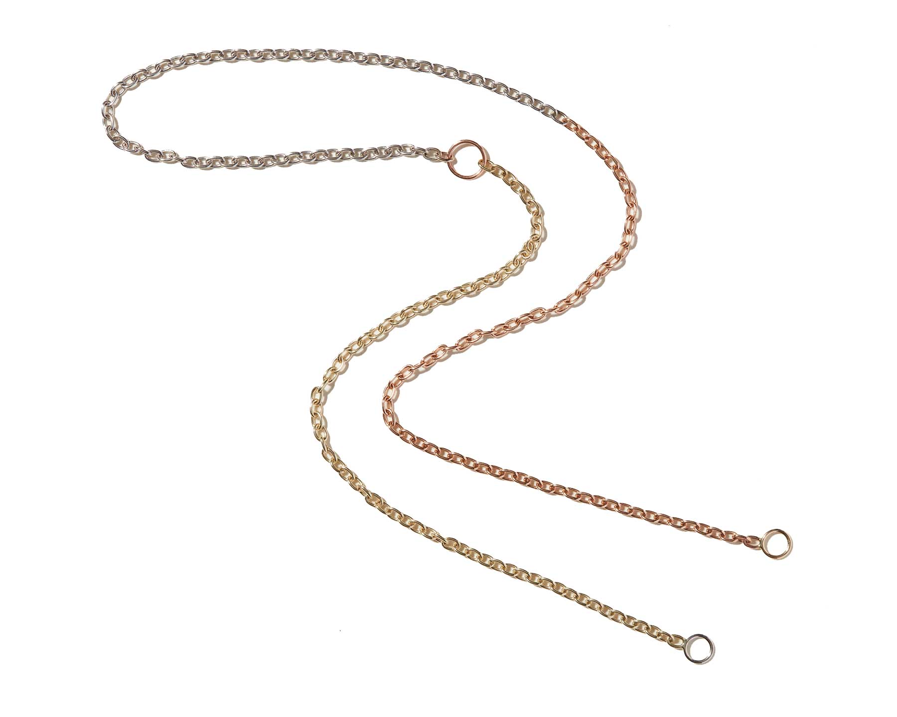 14K Gold 3x3 Pulley Chain Necklace by Marla Aaron - Elegant Layering Necklace for Women, Perfect for Everyday Wear, Date Nights & Special Occasions