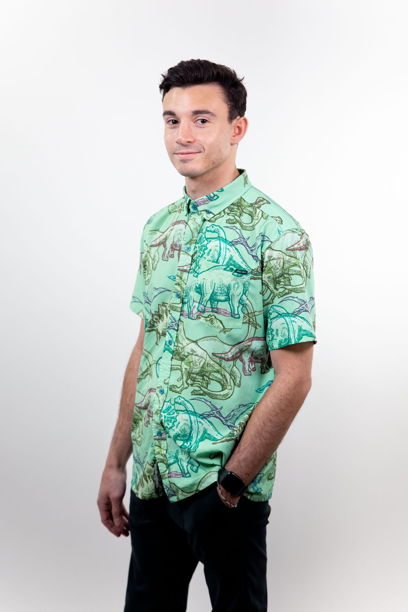 Kings Wild Threads Dinosaur Graphic T-Shirt for Men & Women - Cool Dino Print Casual Tee for Everyday Wear, Gifts, and Fun Outfits