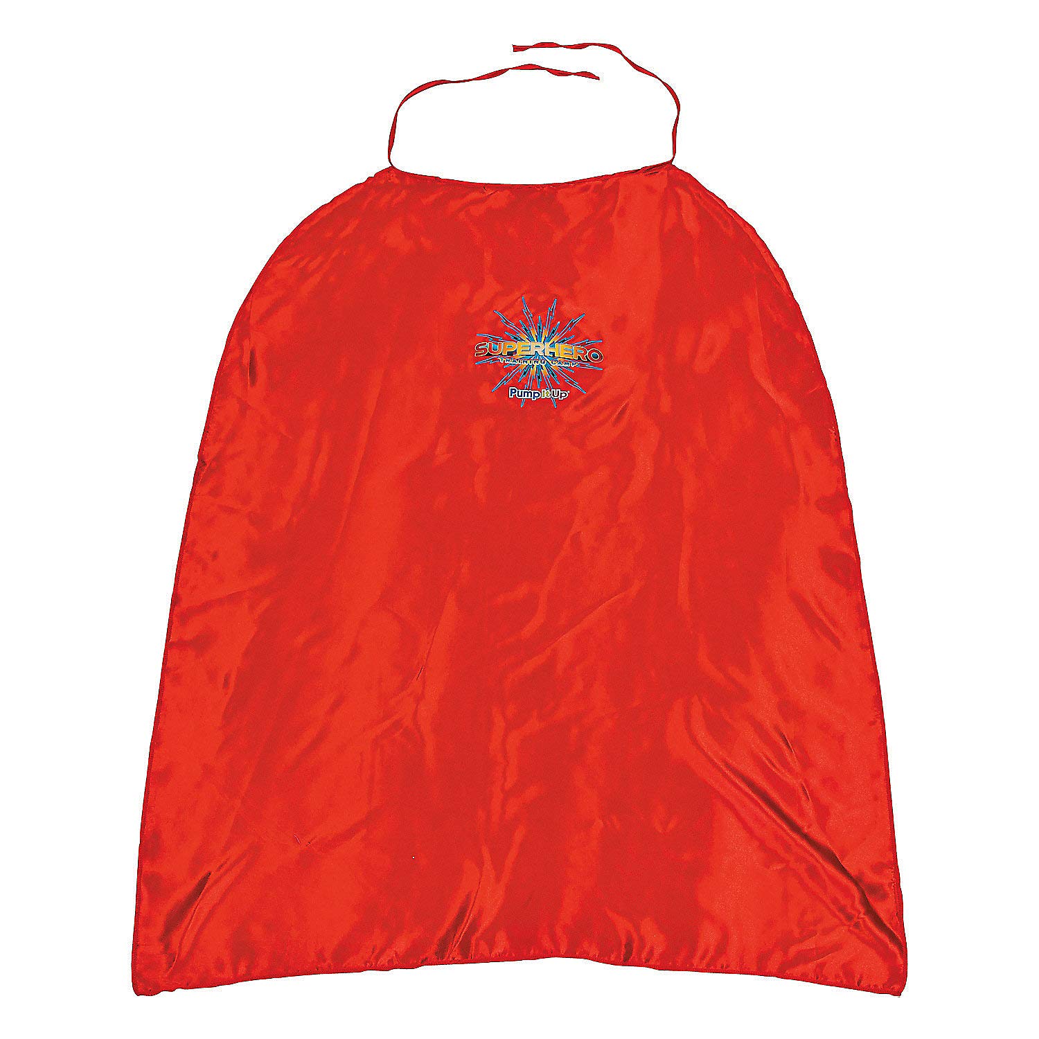 Fun Express PIU - Adult Superhero Cape - Red Costume Accessory for Cosplay, Halloween & Parties - 1 Piece Red Cape for Adults