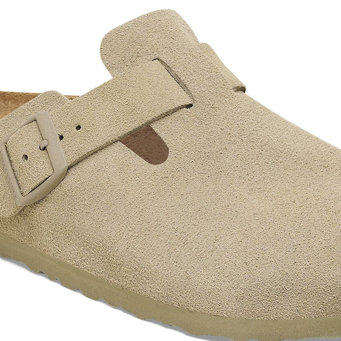 Boston Suede Shoes for Men - Faded Khaki Casual Sneakers for Walking, Travel & Everyday Wear