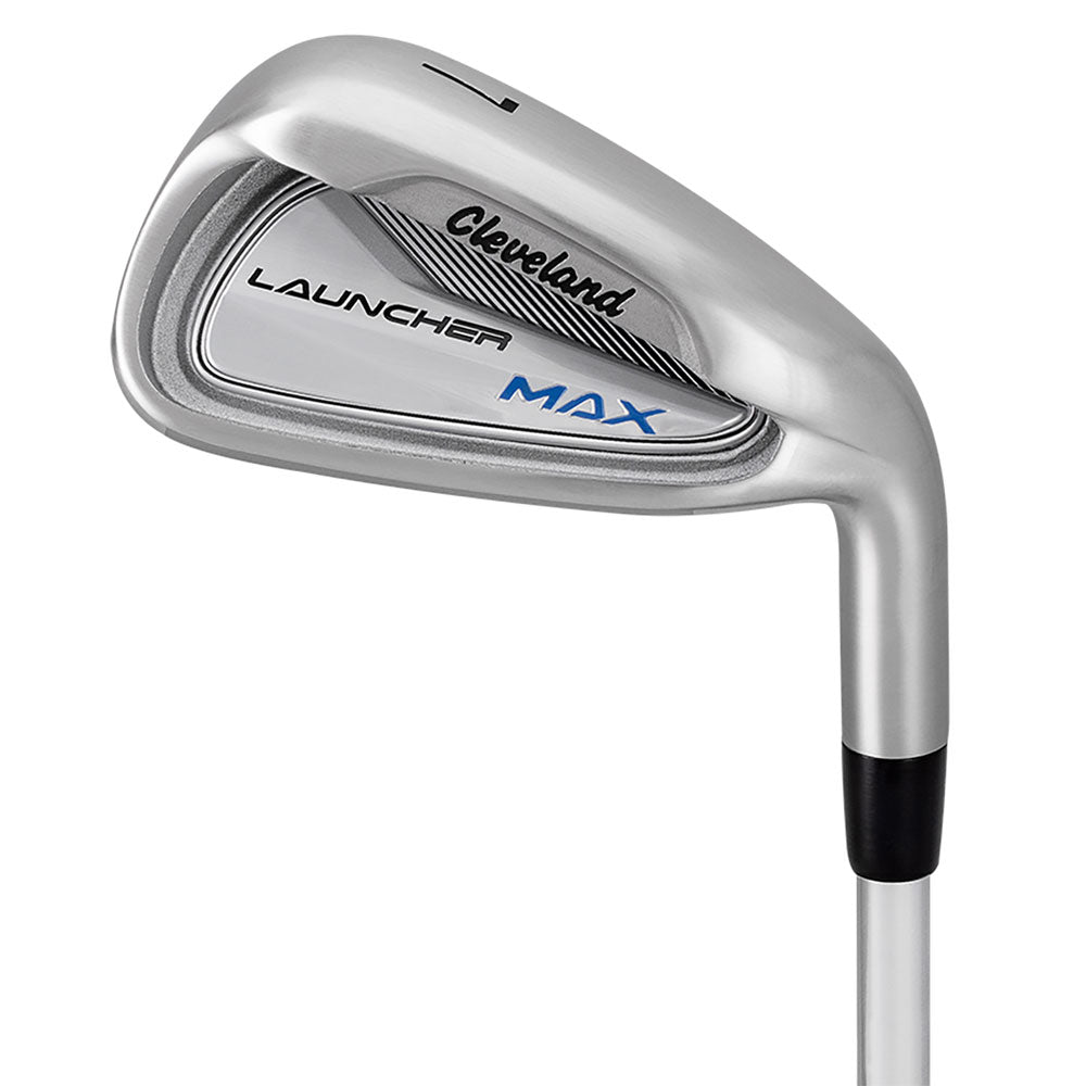 Cleveland Launcher MAX Right Hand Steel Golf Irons for Men - Perfect for Improving Distance and Accuracy on the Course