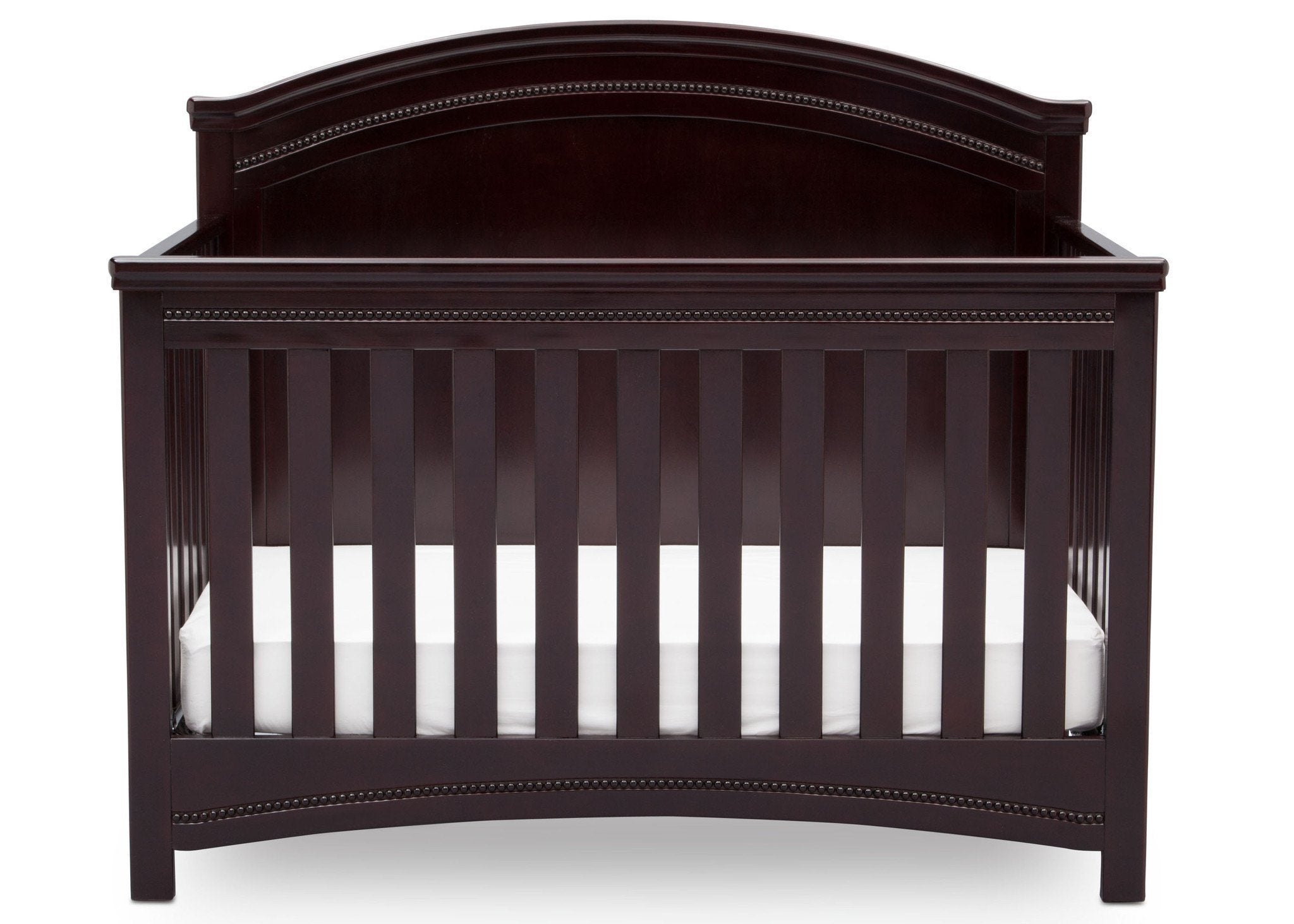 Emma 4-in-1 Convertible Baby Crib with Toddler Bed, Daybed & Full-Size Bed Conversion - Perfect for Nursery, Kids Room & Growing Families
