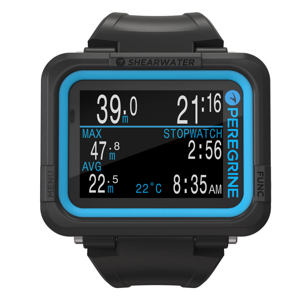 Shearwater Peregrine Dive Computer - Professional Scuba Diving Gear for Underwater Exploration & Adventure | Perfect for Recreational & Technical Divers