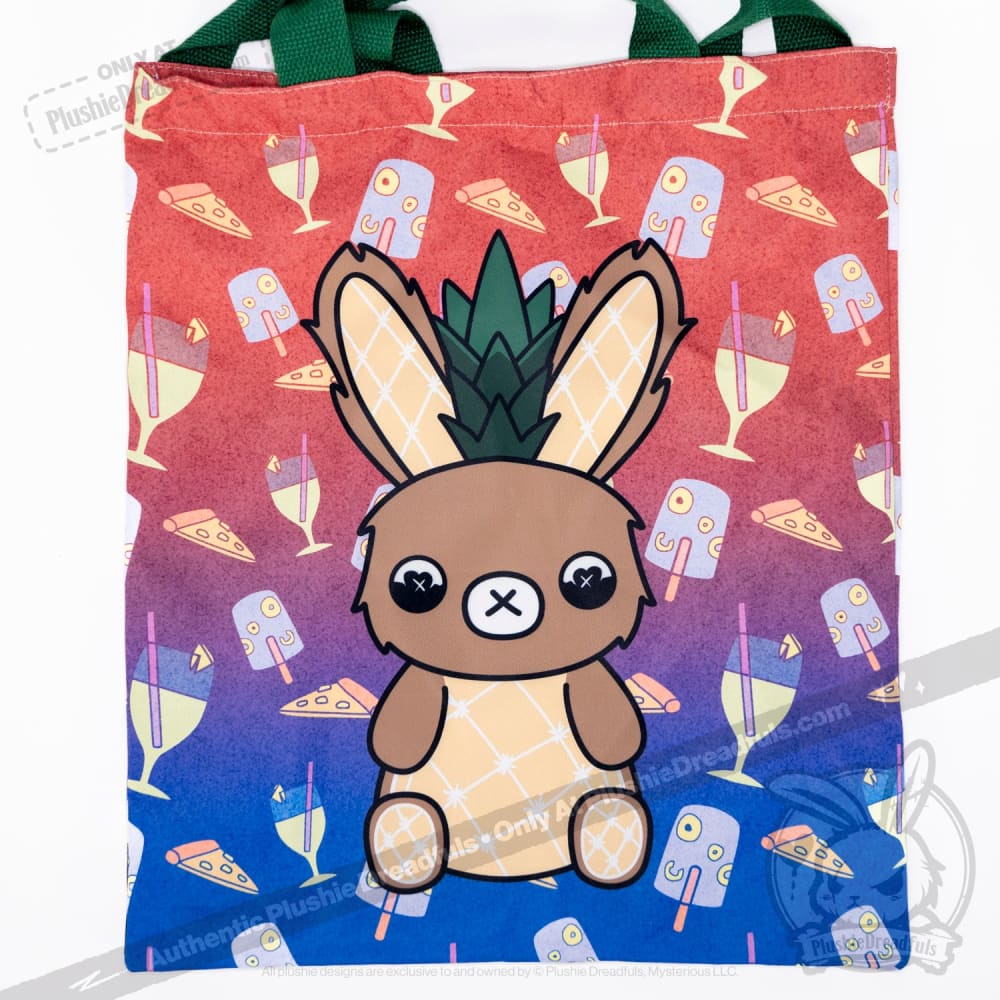 Plushie Dreadfuls Pineapple Rabbit Stuffed Animal - Soft Cute Bunny Plush Toy for Kids, Gift for Girls & Boys, Perfect for Bedroom Decor and Cuddling