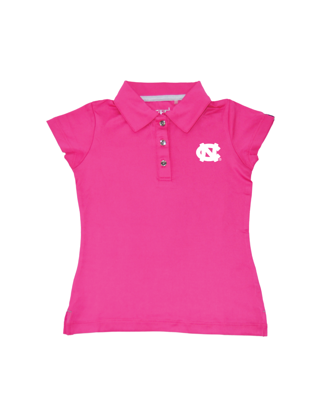 North Carolina Tar Heels Girls' Polo Shirt for Toddlers - Soft Cotton Breathable Top for Baby Girls - Perfect for Game Day, School & Playtime