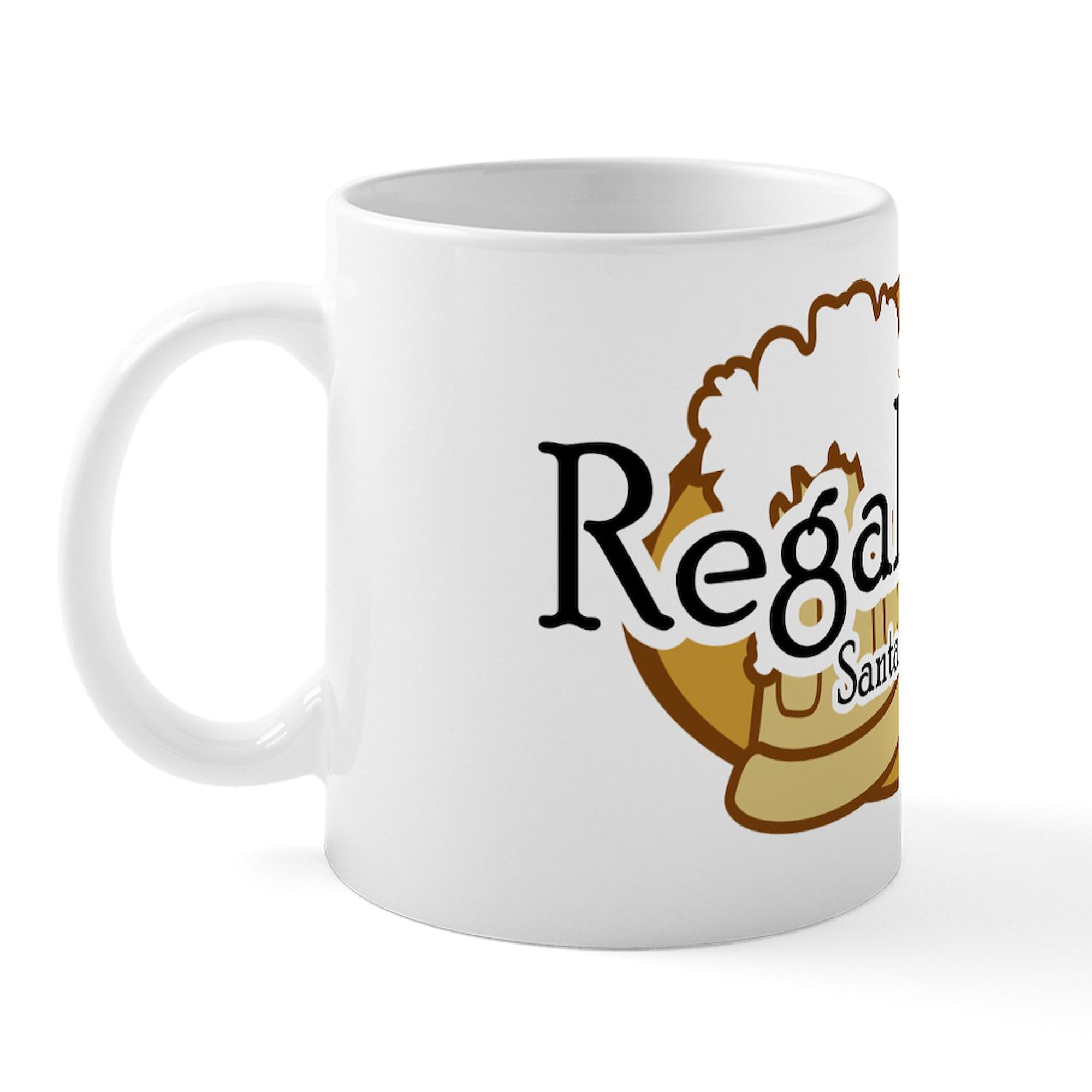 Regal Beagle 11 oz Ceramic Coffee Mug - 325ml Funny TV Show Themed Cup for Hot Drinks, Perfect Gift for Fans of Classic Sitcoms - Ideal for Home, Office, or Collectors