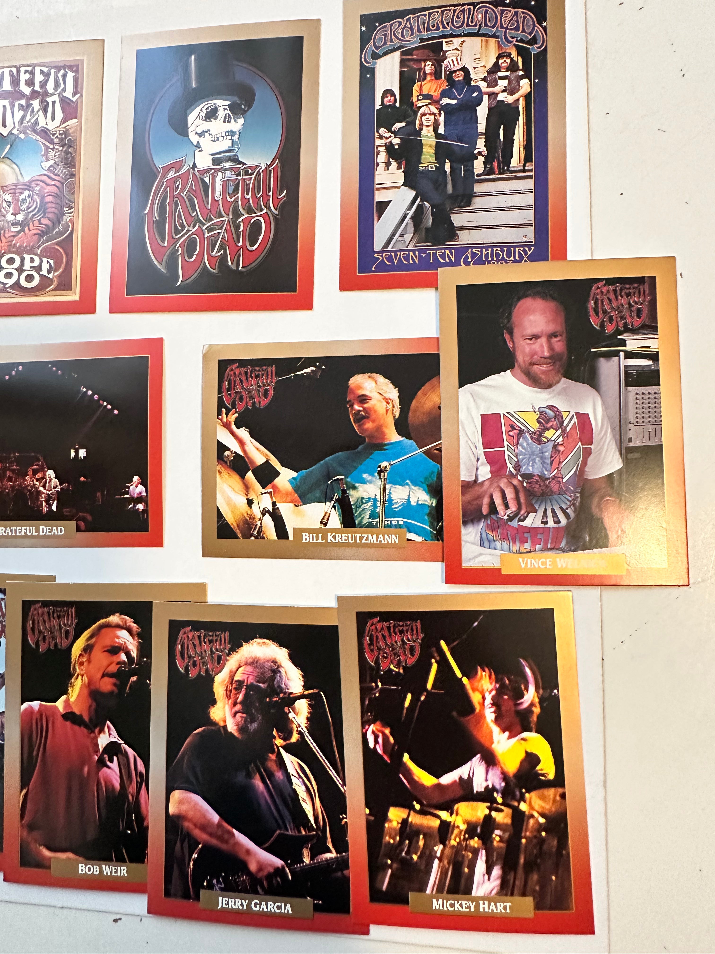 Rare 1991 Grateful Dead Insert Trading Cards Set - Limited Edition Collectible for Music Fans & Memorabilia Enthusiasts - Perfect for Display, Gifts, and Nostalgic Decor