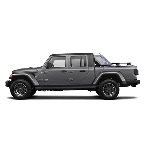 Black Horse Vigor Cross Bar Black VRCB64-G - Compatible with 2020-2023 Jeep Gladiator | Heavy Duty Roof Rack Crossbars for Off-Road Adventures & Cargo Transport