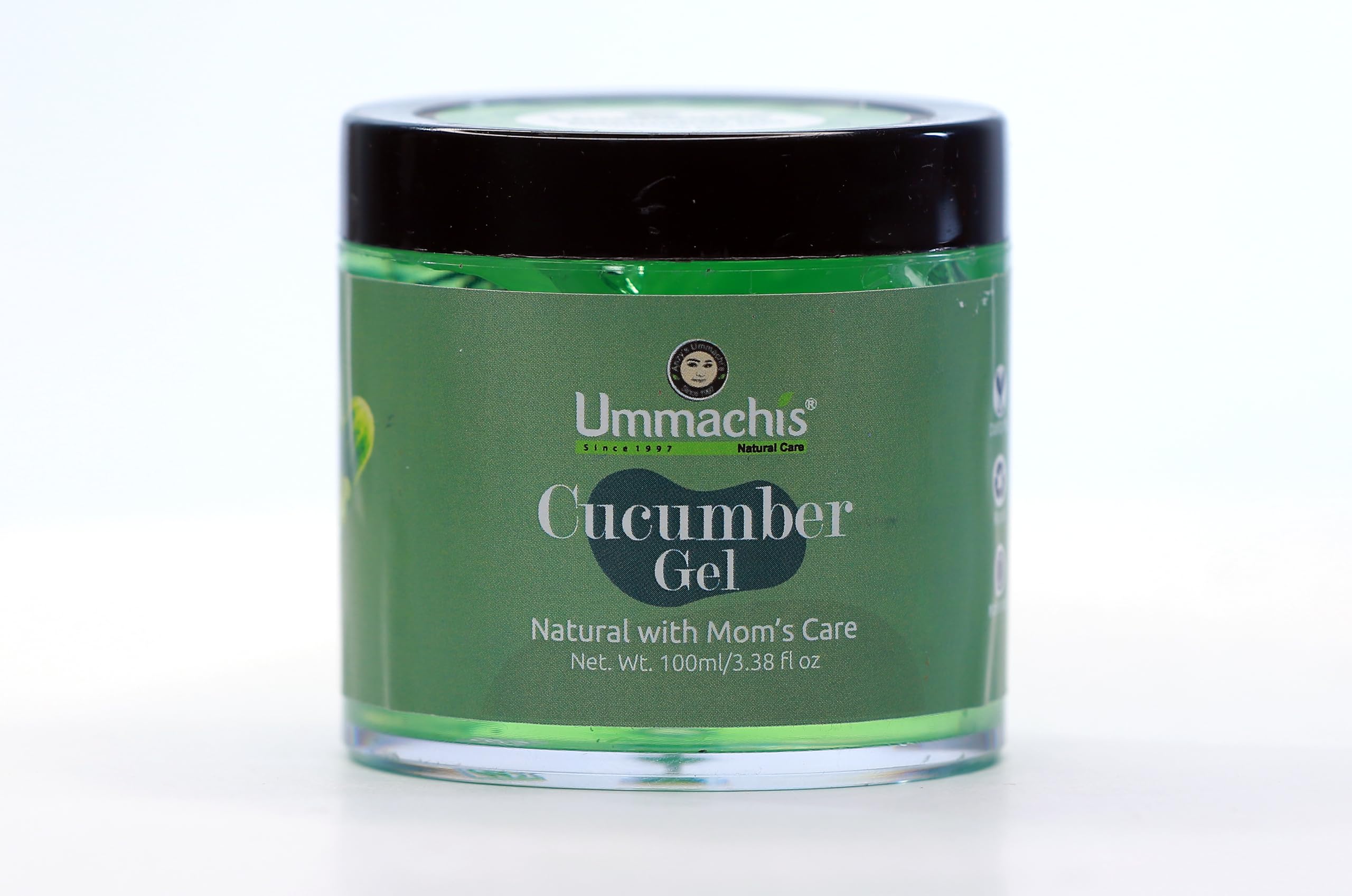Ummachis Naturals Cucumber Gel 100ml - Soothing & Hydrating Face Moisturizer for Dry & Sensitive Skin | Perfect for Daily Skincare Routine & Post-Sun Care