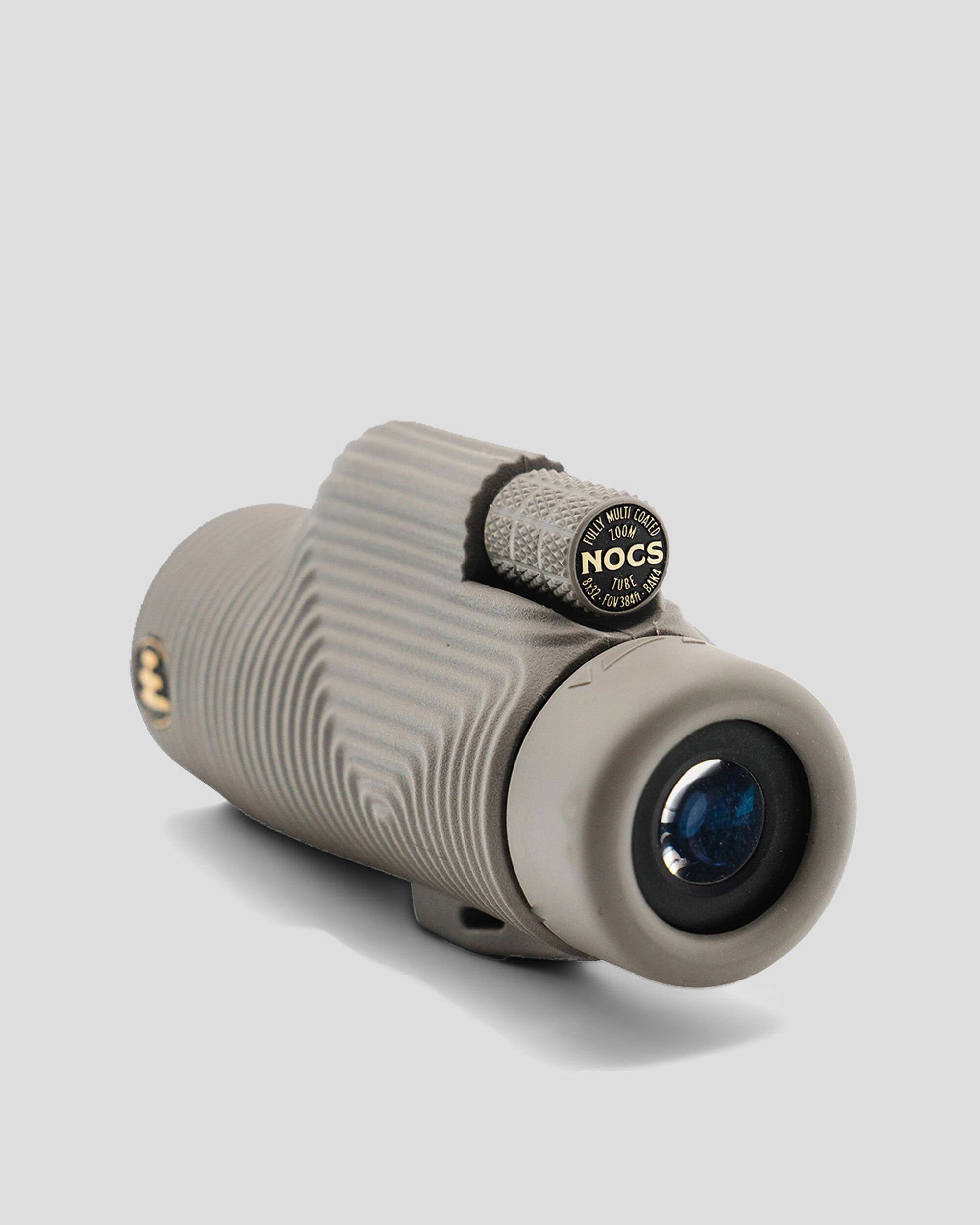 NOCs Zoom Tube 8x32 Monocular Telescope - 2.0 High Power Magnification, Deep Slate Grey - Perfect for Bird Watching, Hiking, Hunting & Outdoor Adventures