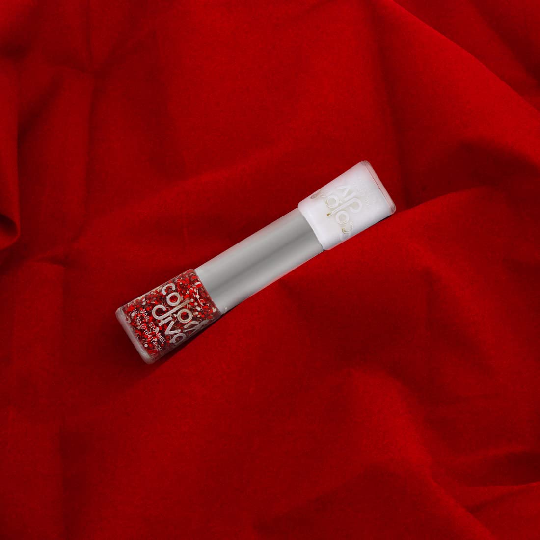 Adbeni Dual Nail Polish Set - White & Red Colors (11ml) | Chip Resistant, Quick Dry & Long Lasting | Vegan & Cruelty Free Nail Polish Gift for Women | Perfect for Parties, Weddings & Everyday Wear