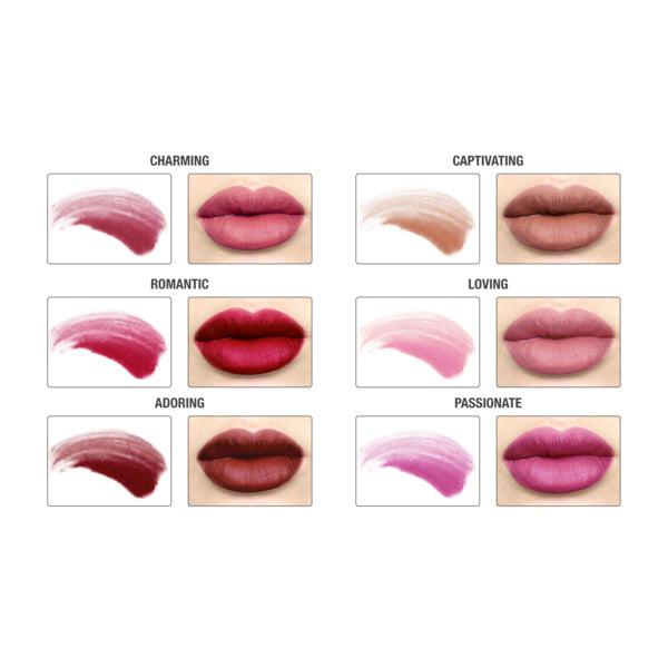 The Balm Cosmetics Meet Matte Hughes Vol. 3 - 6 Mini Long-Lasting Liquid Matte Lipstick Set | Vegan, Cruelty-Free | Perfect for Everyday Wear, Date Night & Special Occasions