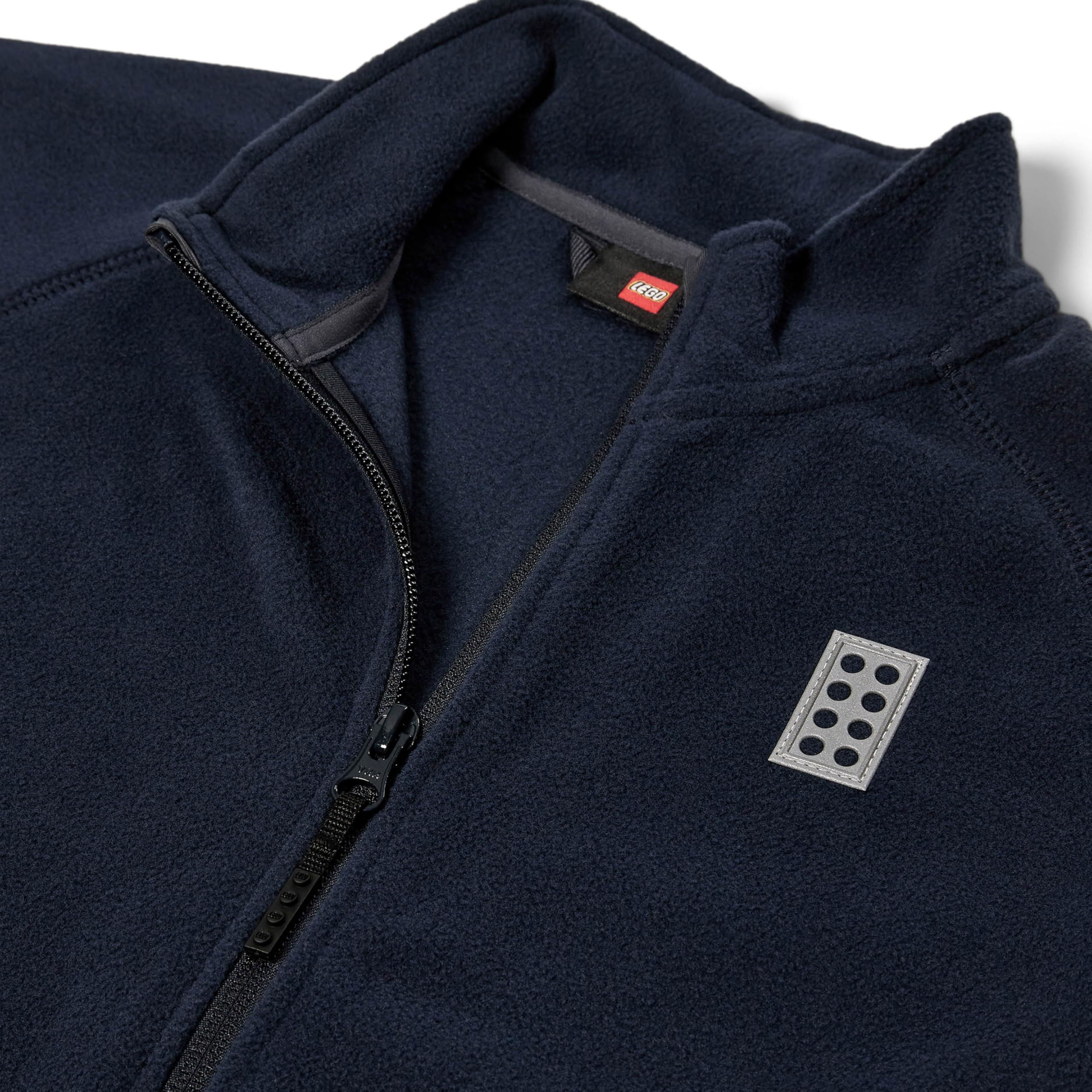 LEGO Wear Kids & Baby Full-Zip Fleece Cardigan Jacket - Dark Navy - Size 5 Years - Warm & Cozy Outerwear for Playtime & Outdoor Adventures