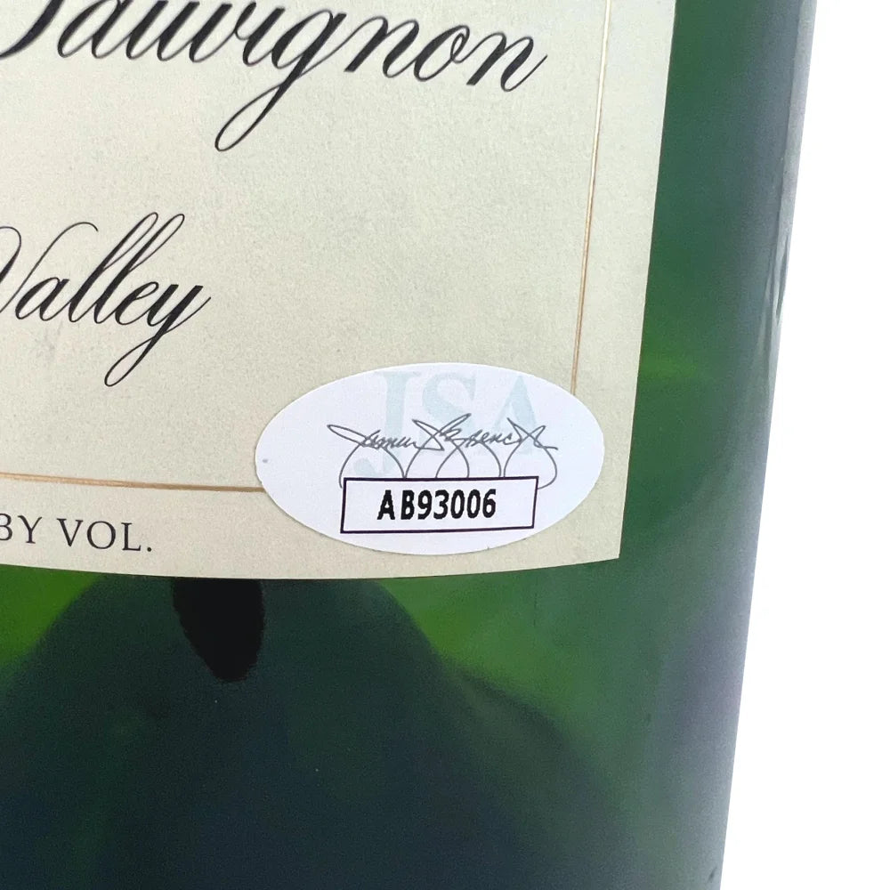 Dan Marino Autographed Magnum Wine Bottle with Earl Morrall & Jim Kiick - Certified COA JSA - Perfect for Sports Memorabilia Collectors & Miami Dolphins Fans